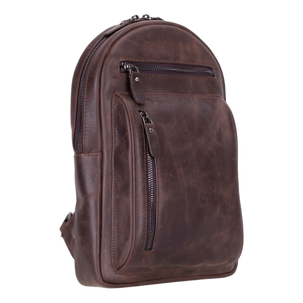 Blake Handmade Leather Crossbody Bag