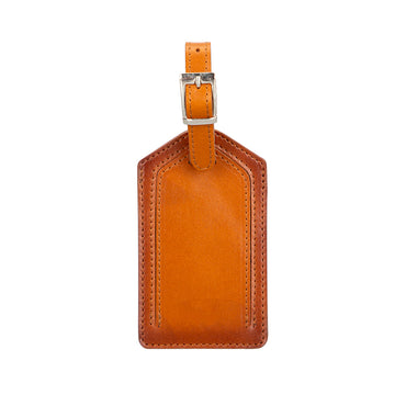 Leather Airtag Luggage Tag