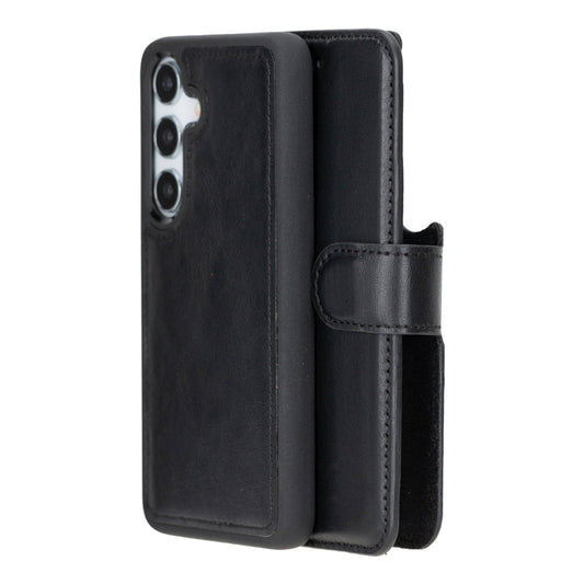 Leather Samsung Galaxy S25 Detachable Wallet Case
