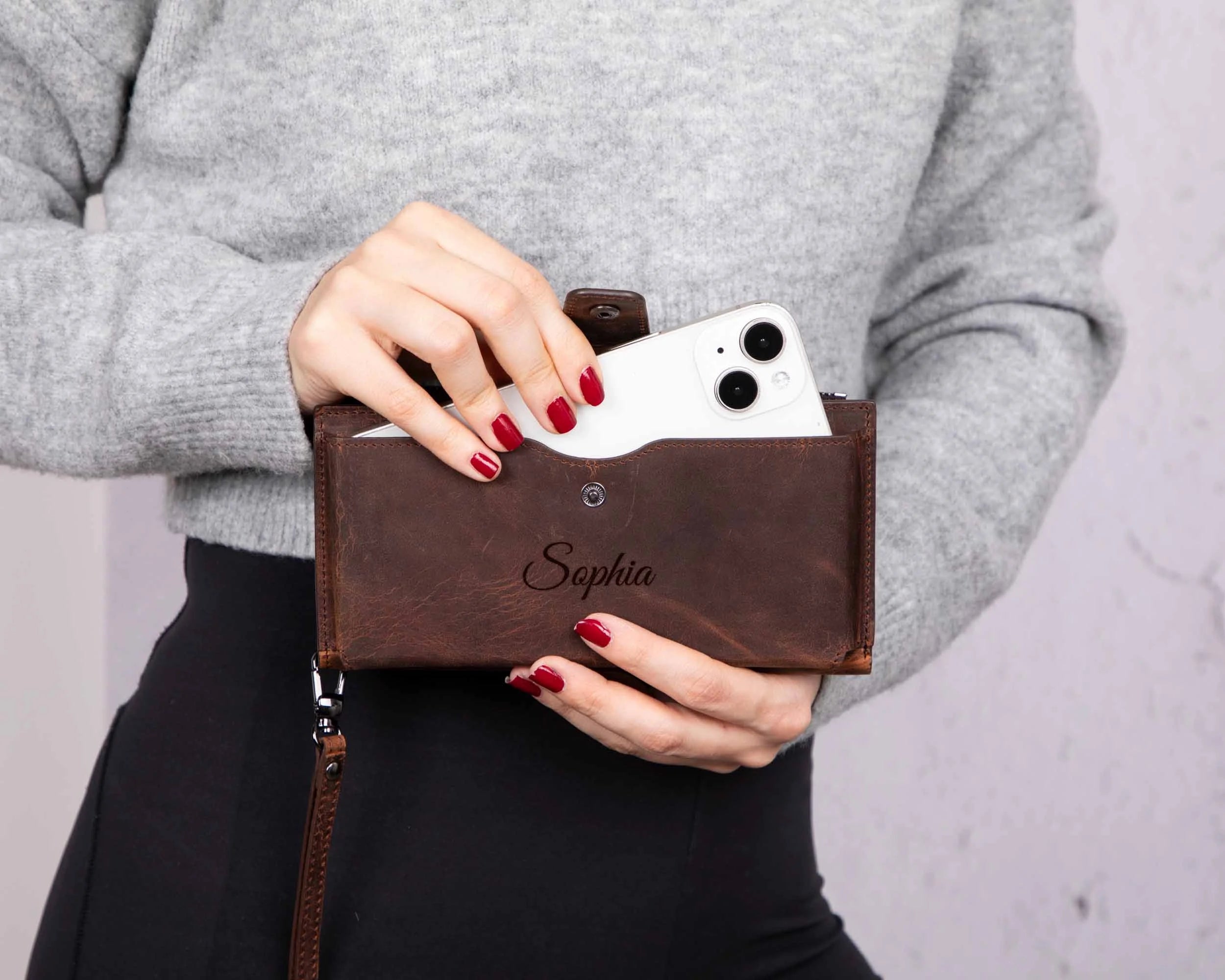 Lozan Hanger Genuine Leather Wallet