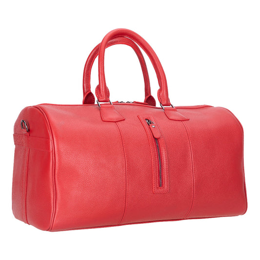 Genuine Leather Weekend Duffel Bag