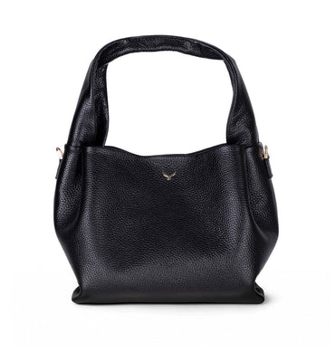 Pebbled Leather Shopper Women's Tote Bag
