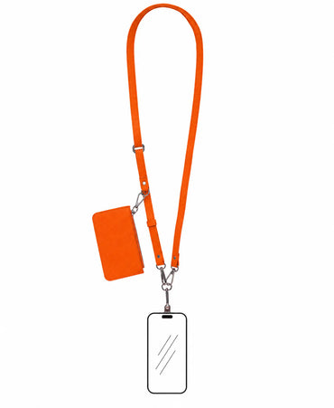 PU Leather Phone Strap Wallet Set Clip-On Crossbody FlexGo