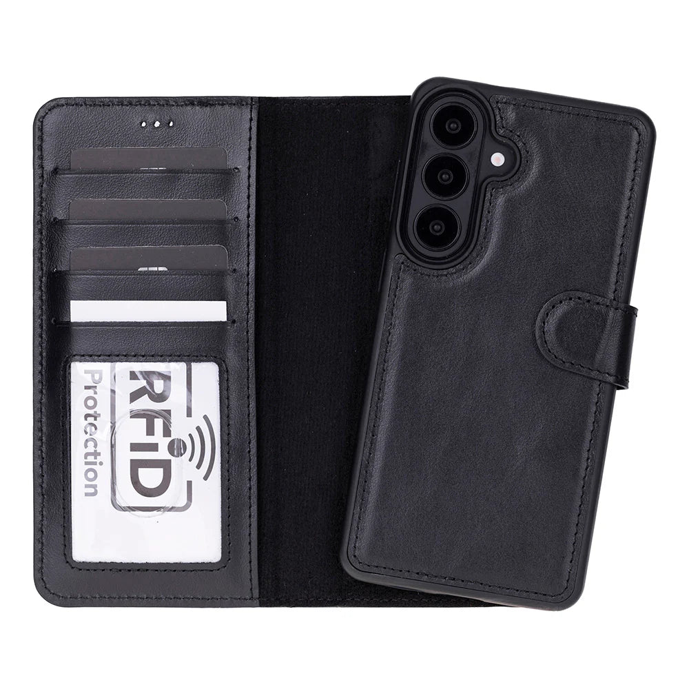 Samsung Galaxy S26 Plus Detachable Leather Wallet Case