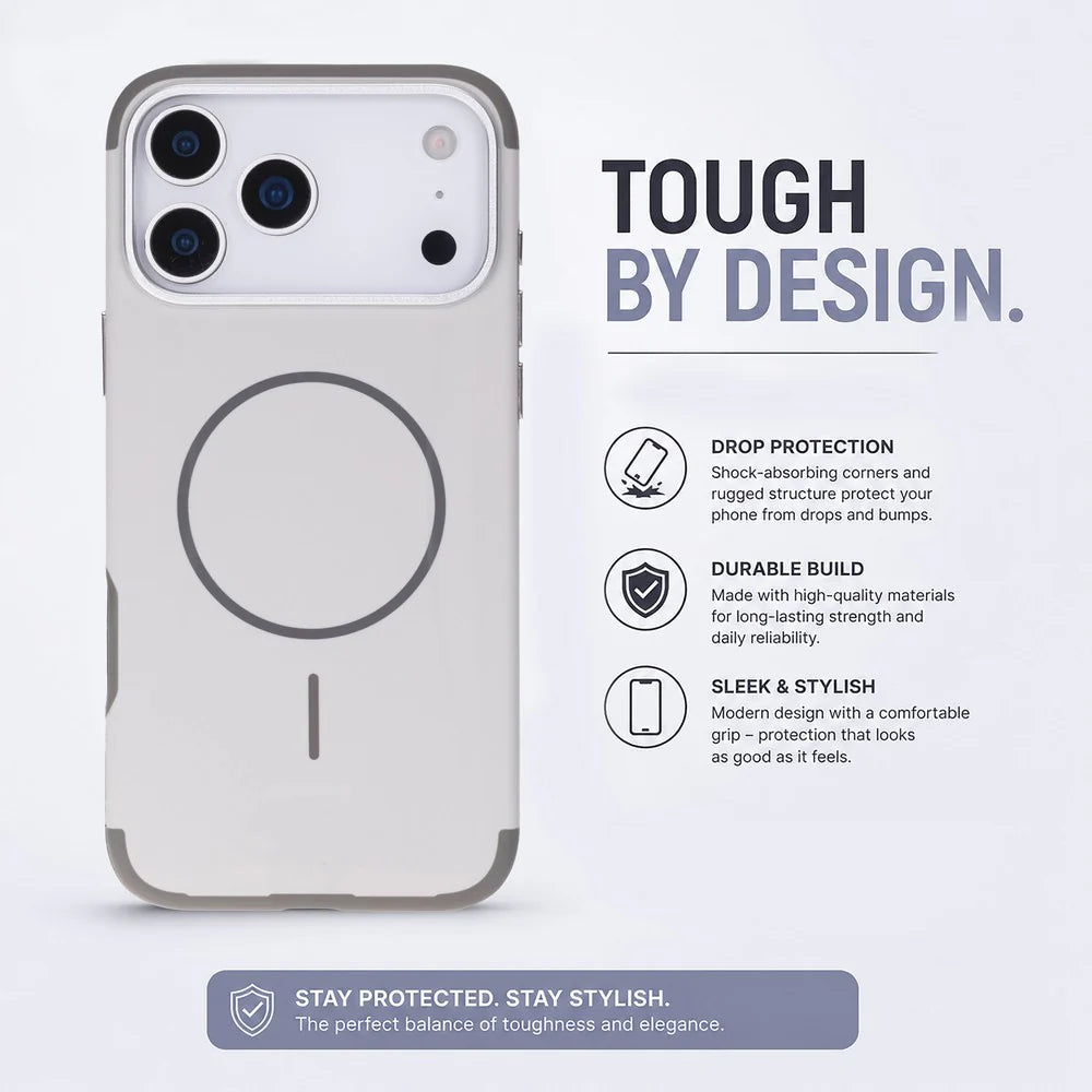 MagSafe iPhone 17 Pro Max Case Frosted Matte Slim Koen