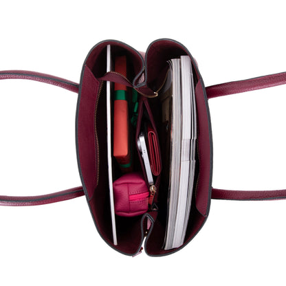 Carrera Novelya – Full-Grain Croco Embossed Leather Women's Bag