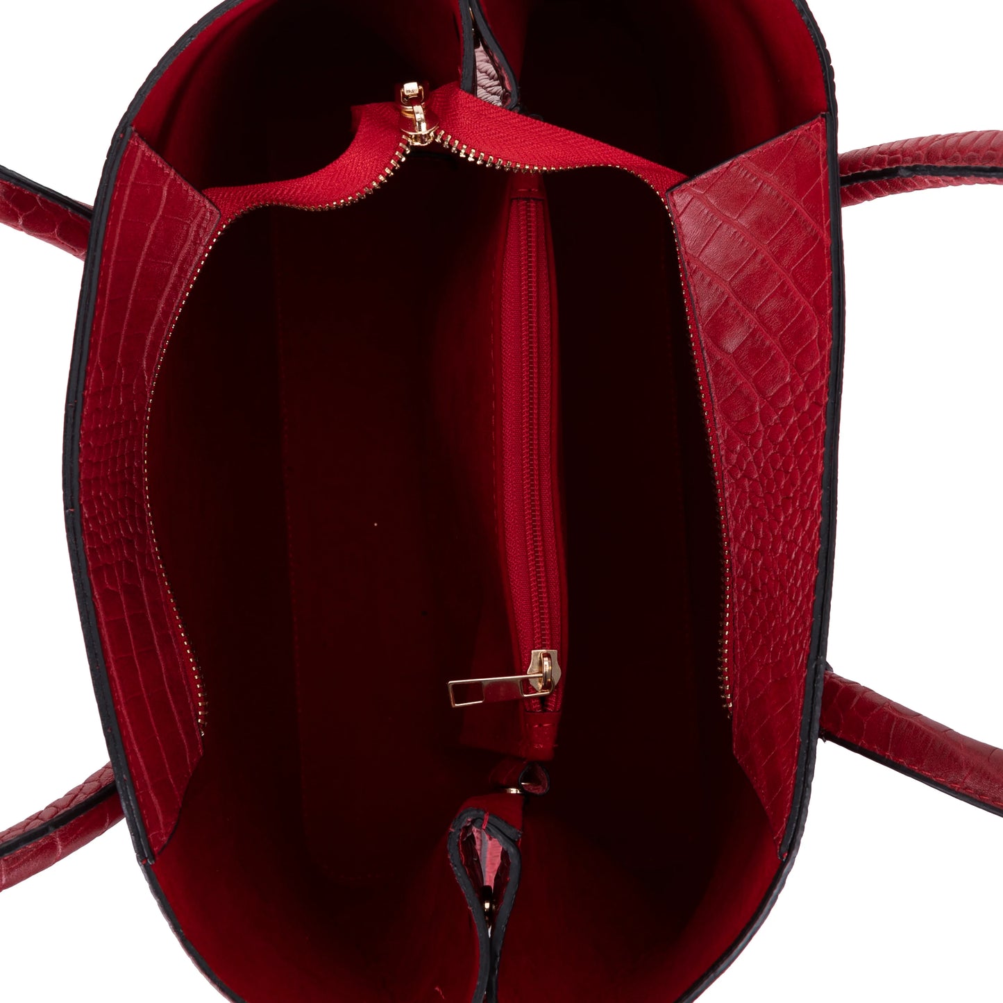Carrera Novelya – Full-Grain Croco Embossed Leather Women's Bag