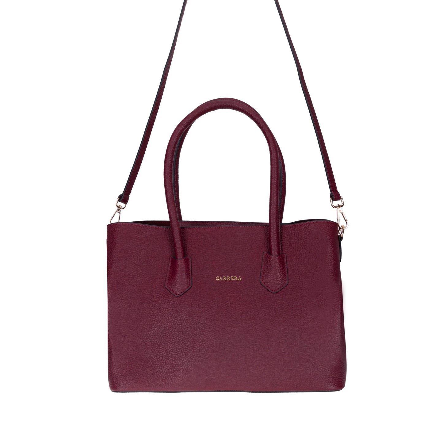 Carrera Novelya – Full-Grain Croco Embossed Leather Women's Bag