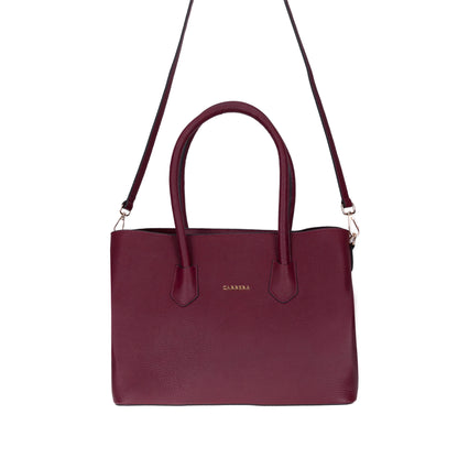 Carrera Novelya – Full-Grain Croco Embossed Leather Women's Bag