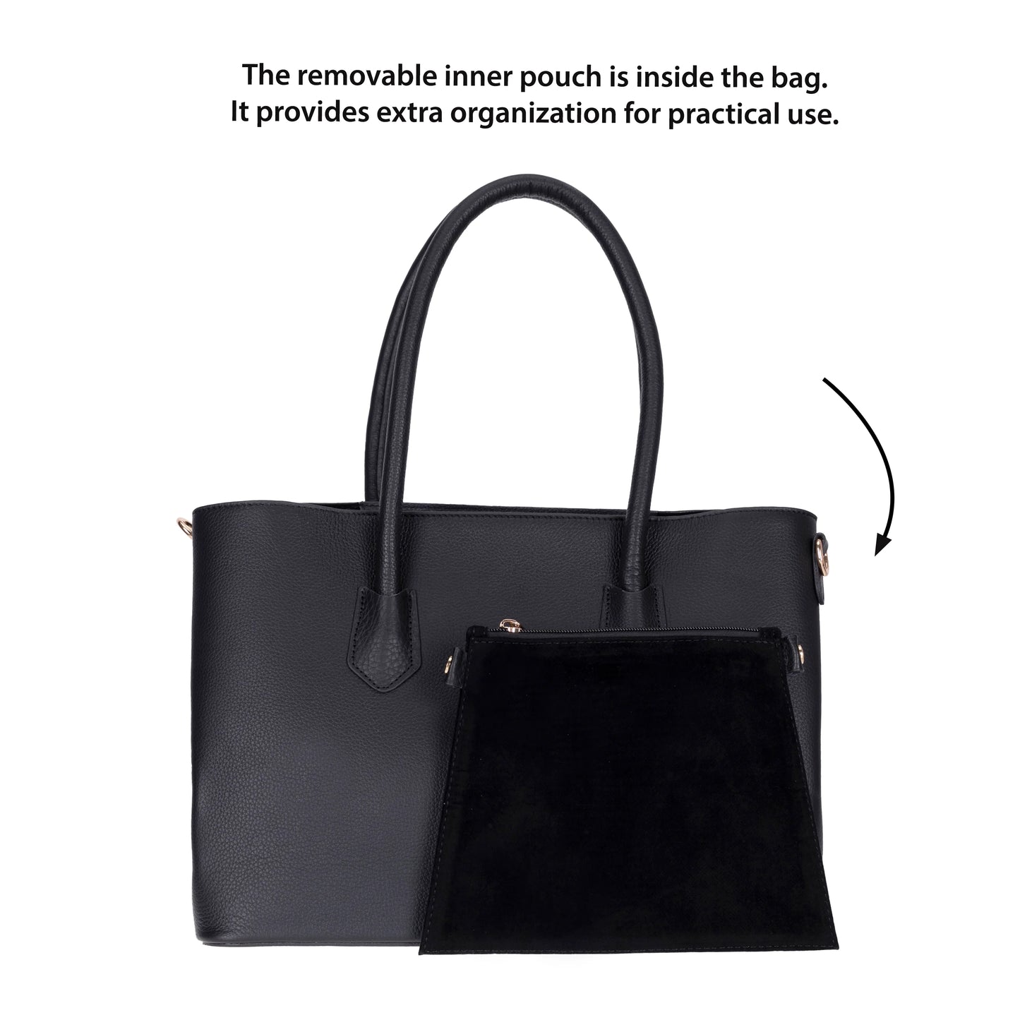 Carrera Novelya – Full-Grain Croco Embossed Leather Women's Bag