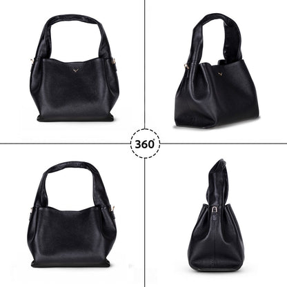 Pebbled Leather Shopper Women's Tote Bag