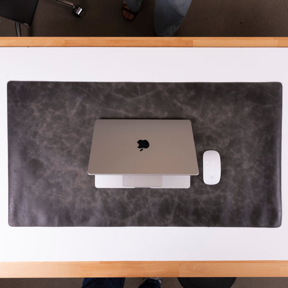 Leather Desk Mat (37 Cm X 80 Cm)