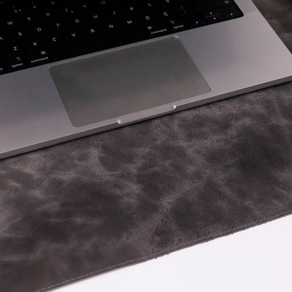 Natural Leather Desk Mat 14.6" x 31.5" (37 Cm x 80 Cm)