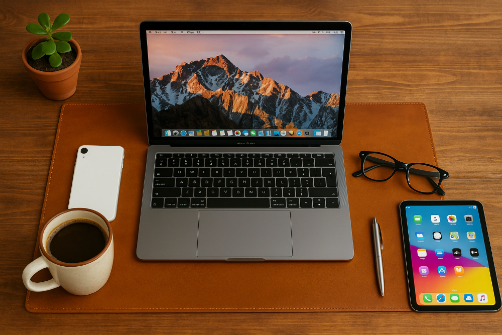 Leather Desk Mat (37 Cm X 80 Cm)