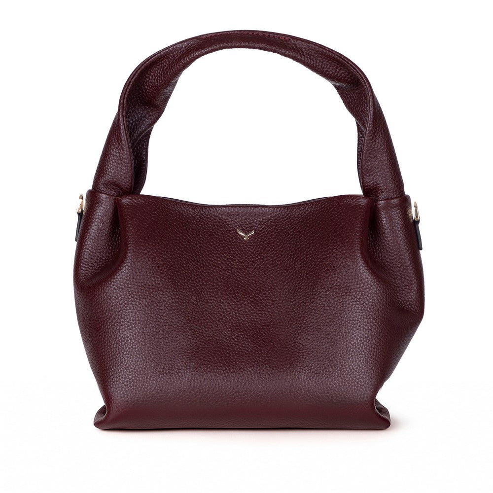 Pebbled Leather Shopper Women's Tote Bag