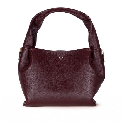 Pebbled Leather Shopper Women's Tote Bag
