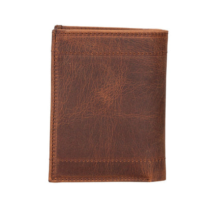 Full Grain Leather Card Holder With AirTag Slot