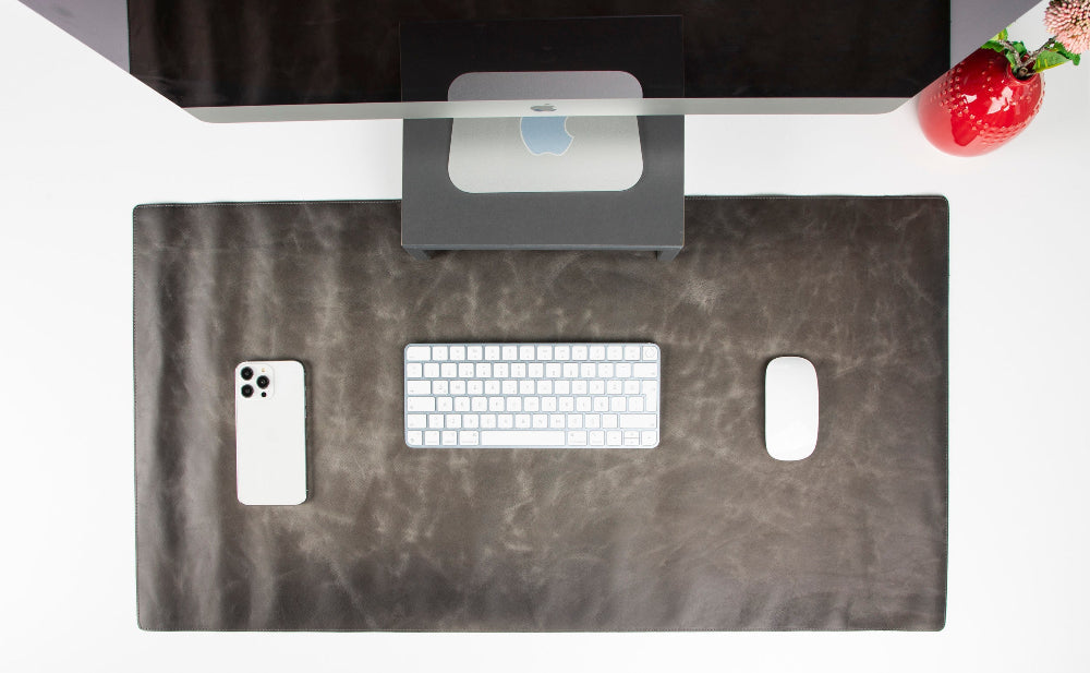 Leather Desk Mat (37 Cm X 80 Cm)