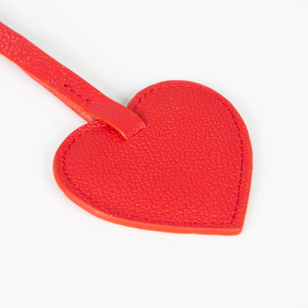 Heart Leather Bag Charm - 5-Pack