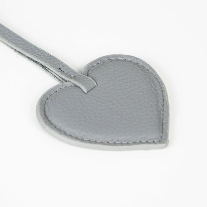 Heart Leather Bag Charm - 5-Pack