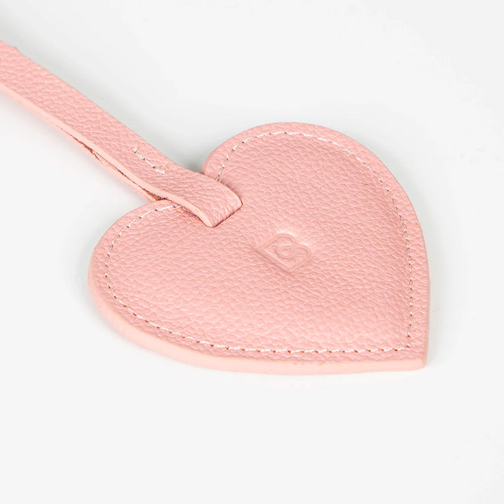 Heart Leather Bag Charm - 5-Pack