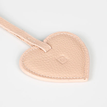 Heart Leather Bag Charm - 5-Pack