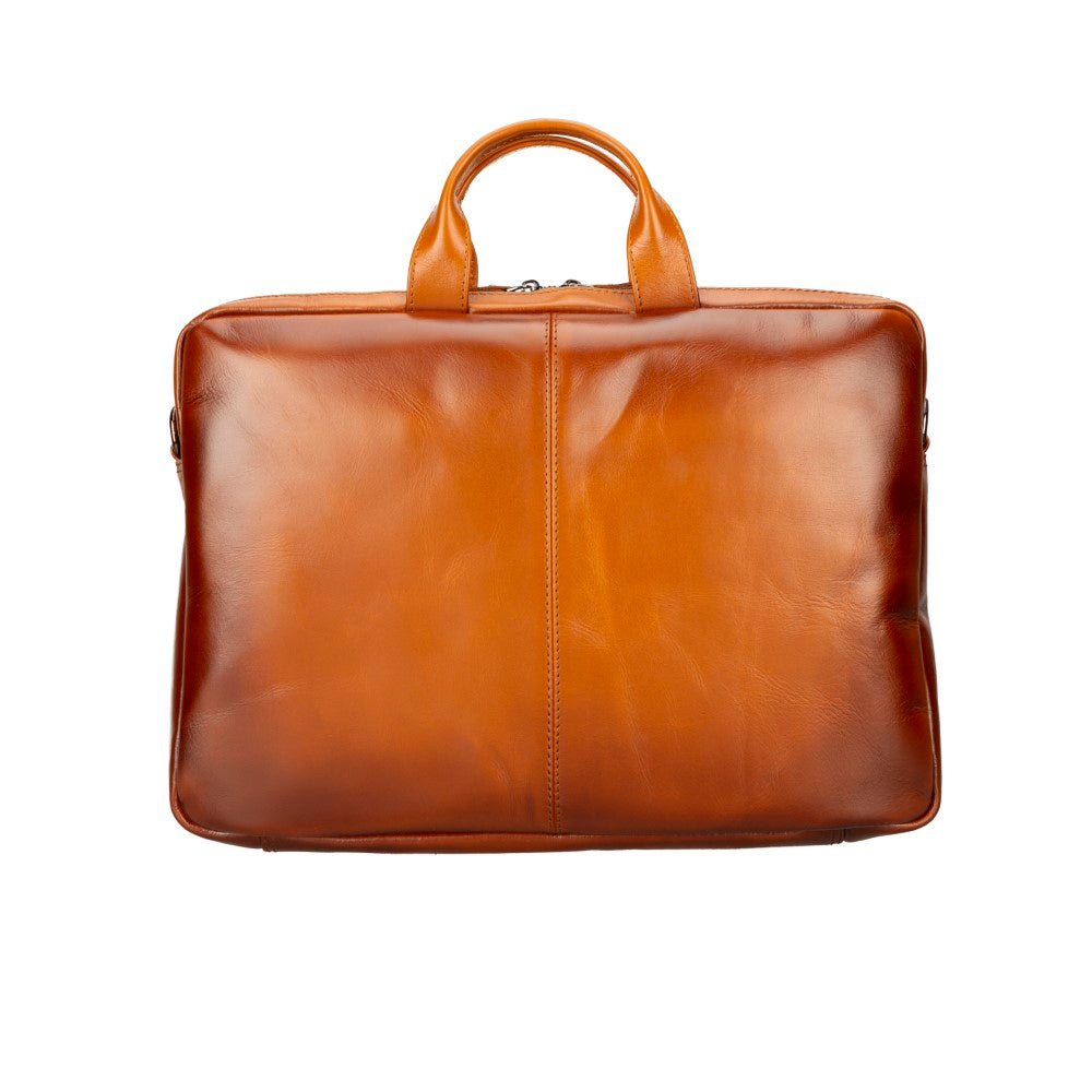 Apollo Leather Business Briefcase / Laptop Bag 16"