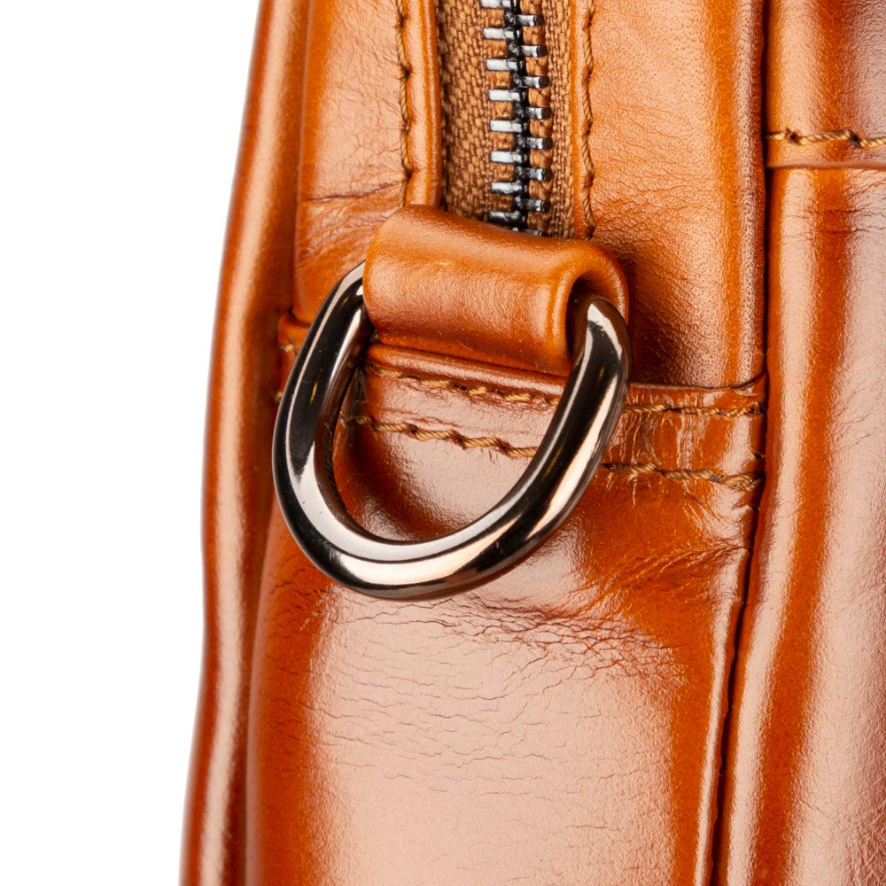 Apollo Leather Business Briefcase / Laptop Bag 16"