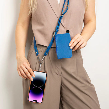 PU Leather Phone Strap Wallet Set Clip-On Crossbody FlexGo