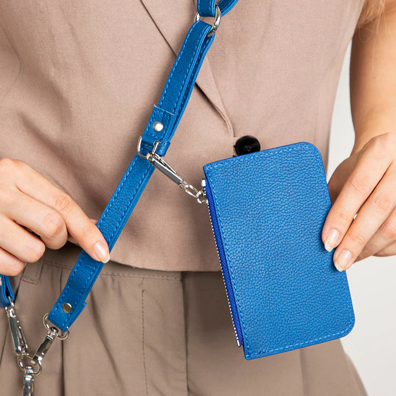PU Leather Phone Strap Wallet Set Clip-On Crossbody FlexGo