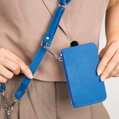PU Leather Phone Strap Wallet Set Clip-On Crossbody FlexGo