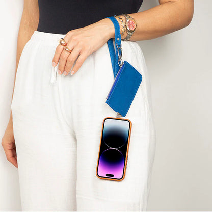 PU Leather Phone Strap Wallet Set Clip-On Crossbody FlexGo