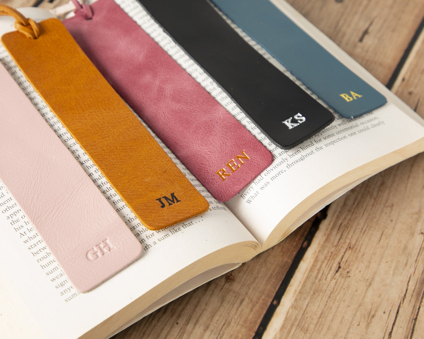Markora Leather Bookmark