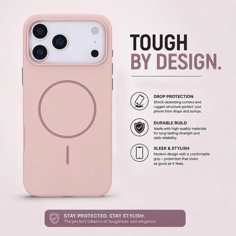 MagSafe iPhone 17 Pro Max Case Frosted Matte Slim Koen