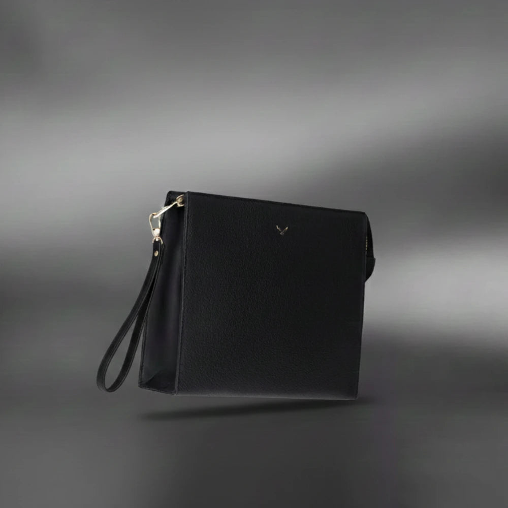 Adorn Genuine Leather Wristlet Clutch | Minimalist Pouch