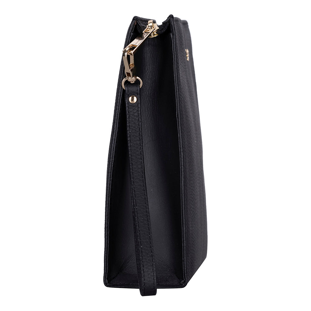 Adorn Genuine Leather Wristlet Clutch | Minimalist Pouch