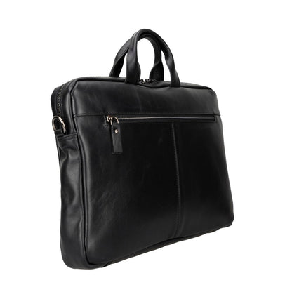 Apollo Leather Business Briefcase / Laptop Bag 16"