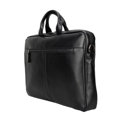 Apollo Leather Business Briefcase / Laptop Bag 16"