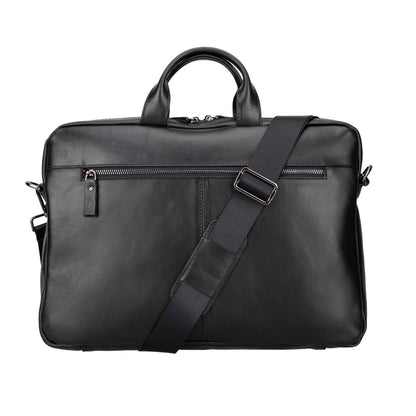 Apollo Leather Business Briefcase / Laptop Bag 16"