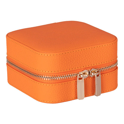 Arden Genuine Leather Jewelry Box – Handcrafted Storage with Velvet Interior