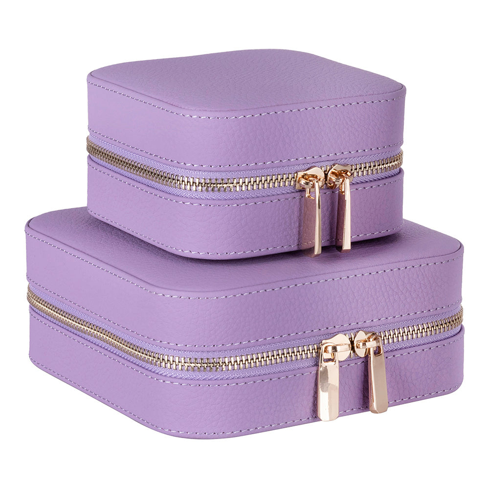 Arden Genuine Leather Jewelry Box – Handcrafted Storage with Velvet Interior