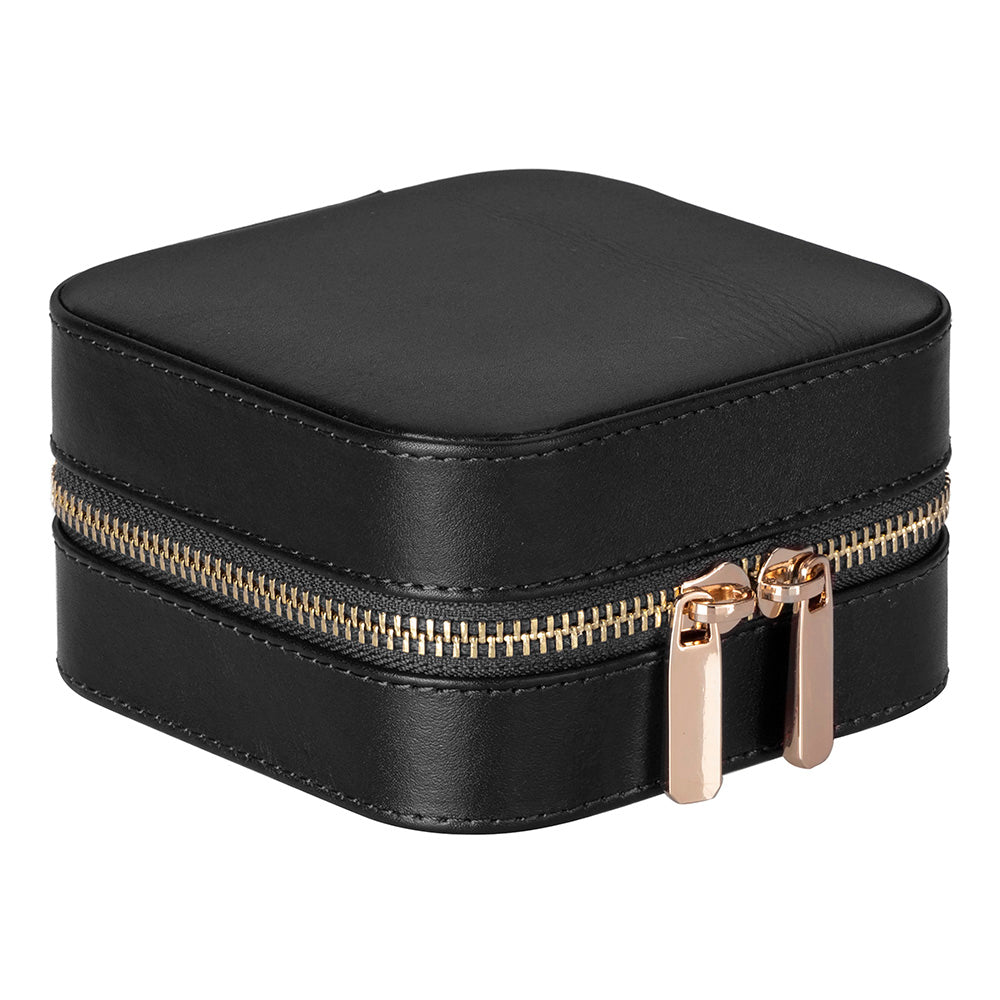 Arden Genuine Leather Jewelry Box – Handcrafted Storage with Velvet Interior
