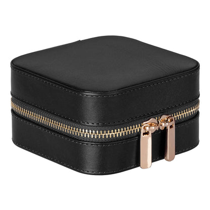 Arden Genuine Leather Jewelry Box – Handcrafted Storage with Velvet Interior