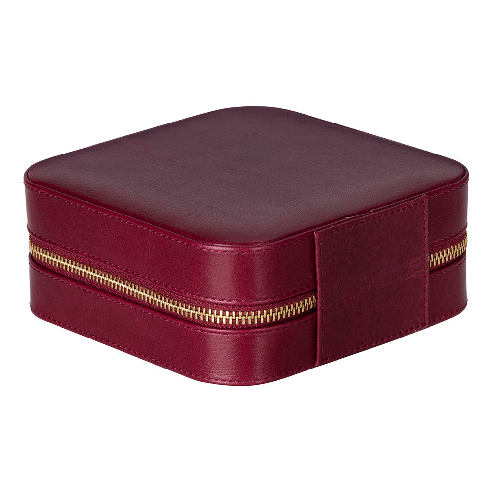 Arden Leather Jewelry Box – Handcrafted Large Storage Case for Travel