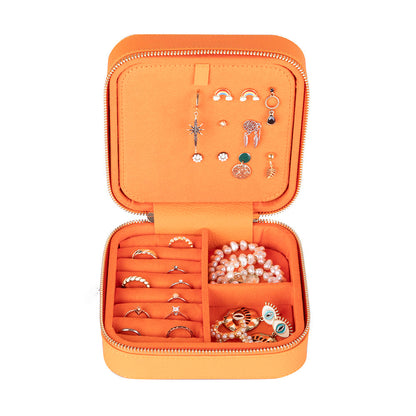 Arden Leather Jewelry Box – Handcrafted Large Storage Case for Travel