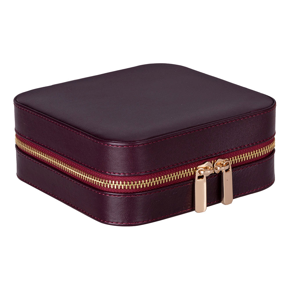 Arden Leather Jewelry Box – Handcrafted Large Storage Case for Travel