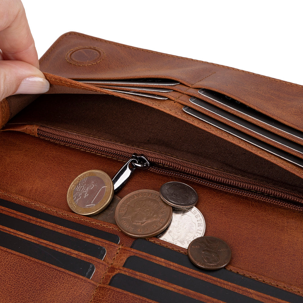 Aria Universal Leather Wallet