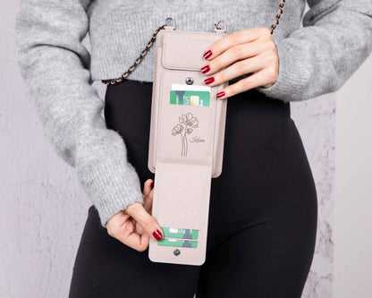 Avjin Leather Crossbody Phone Bag