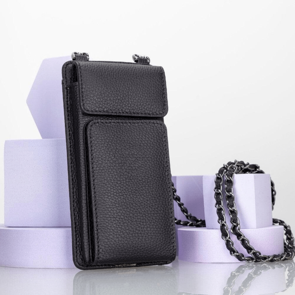 Avjin Leather Crossbody Phone Bag
