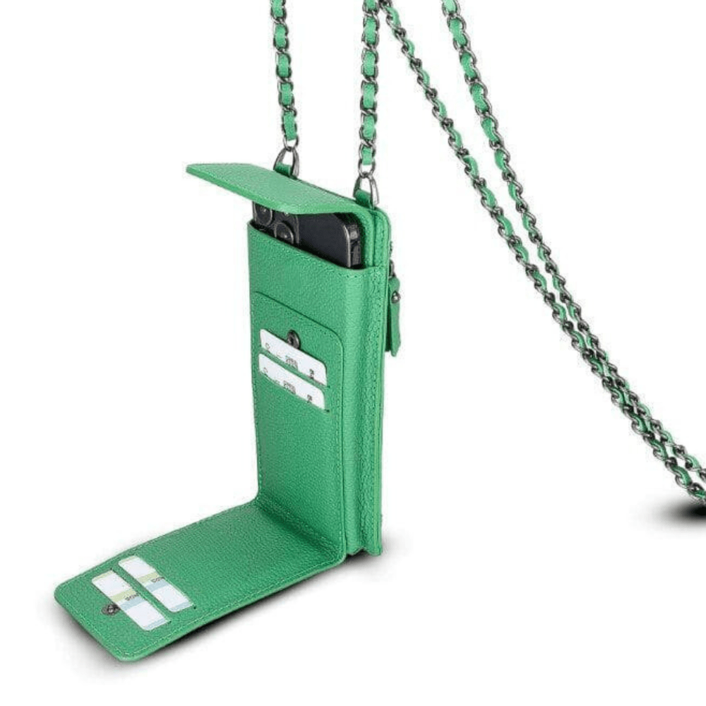 Avjin Leather Crossbody Phone Bag